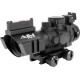 4X32 TRI ILL. SCOPE W/FIBER OPTIC SIGHT/PICATINNY MOUNT